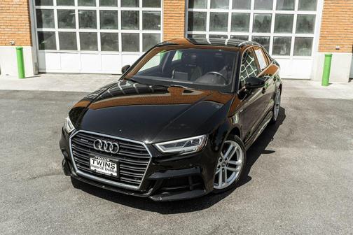 Brilliant Black 2018 Audi A3 2.0T Premium