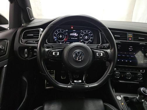 Black 2019 Volkswagen Golf R 2.0T Manual