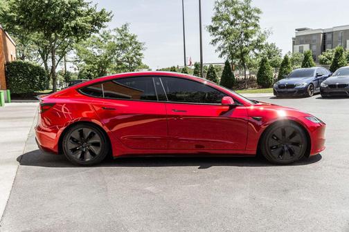 Ultra Red 2024 Tesla Model 3 Long Range