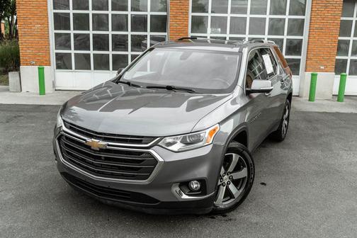 Gray 2018 Chevrolet Traverse LT