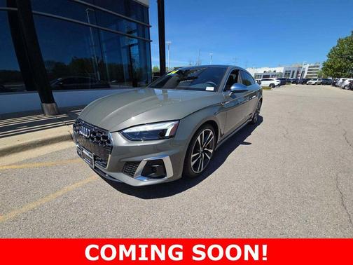 Gray Metallic 2024 Audi S5 Premium Plus TFSI quattro Tiptronic