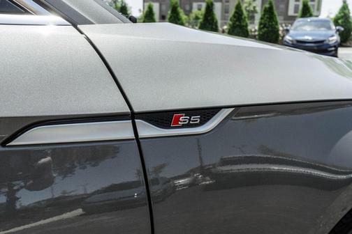 Gray Metallic 2024 Audi S5 Premium Plus TFSI quattro Tiptronic