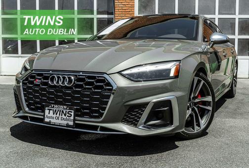 Gray Metallic 2024 Audi S5 Premium Plus TFSI quattro Tiptronic