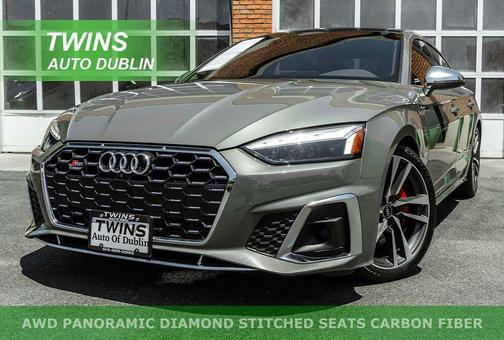 Gray Metallic 2024 Audi S5 Premium Plus TFSI quattro Tiptronic