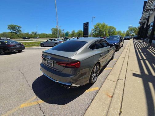 Gray Metallic 2024 Audi S5 Premium Plus TFSI quattro Tiptronic