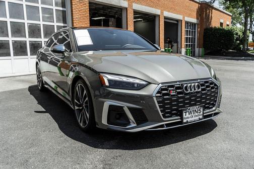 Gray Metallic 2024 Audi S5 Premium Plus TFSI quattro Tiptronic