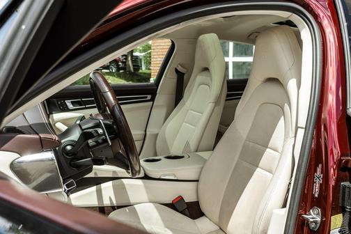 Red 2023 Porsche Panamera 4 Platinum Edition