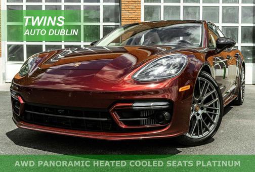 Red 2023 Porsche Panamera 4 Platinum Edition