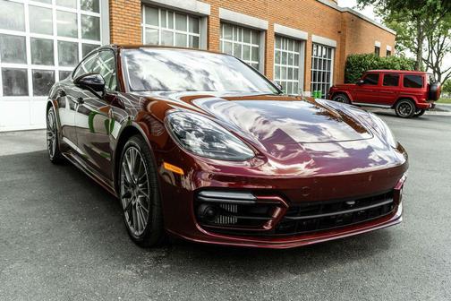 Red 2023 Porsche Panamera 4 Platinum Edition