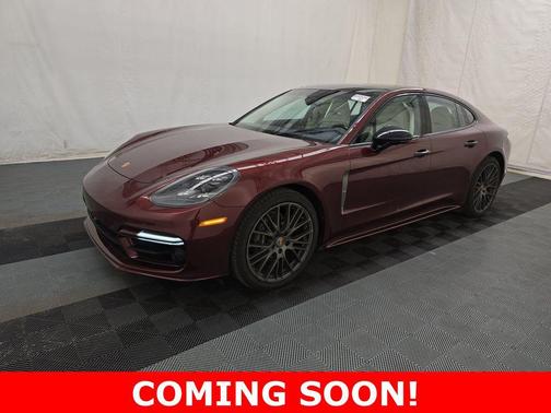 Red 2023 Porsche Panamera 4 Platinum Edition