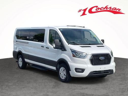 Oxford White 2023 Ford Transit-350 XL
