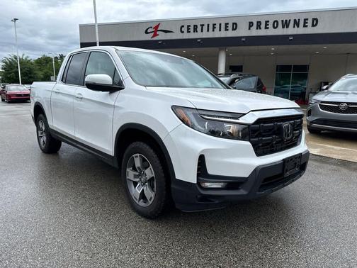 Platinum White Pearl 2024 Honda Ridgeline RTL