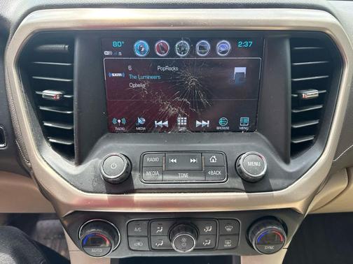 White Frost Tricoat 2017 GMC Acadia Denali