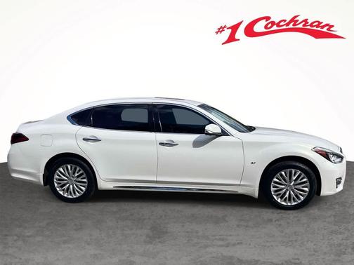 Moonlight White 2015 INFINITI Q70L 3.7X