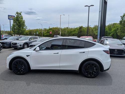 Pearl White Multi-Coat 2021 Tesla Model Y Long Range Dual Motor All-Wheel Drive