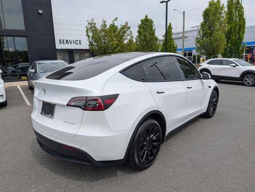 Pearl White Multi-Coat 2021 Tesla Model Y Long Range Dual Motor All-Wheel Drive