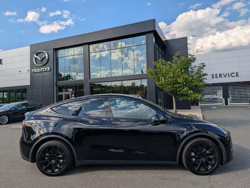 Solid Black 2021 Tesla Model Y Long Range Dual Motor All-Wheel Drive