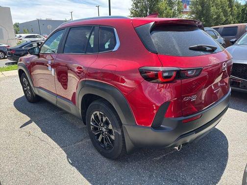 Soul Red Crystal Metallic 2025 Mazda CX-50 Hybrid Preferred Package