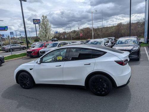 Pearl White Multi-Coat 2020 Tesla Model Y Long Range Dual Motor All-Wheel Drive