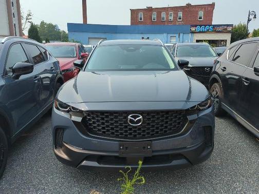 Gray 2025 Mazda CX-50 Hybrid Preferred Package