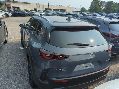 Gray 2025 Mazda CX-50 Hybrid Preferred Package