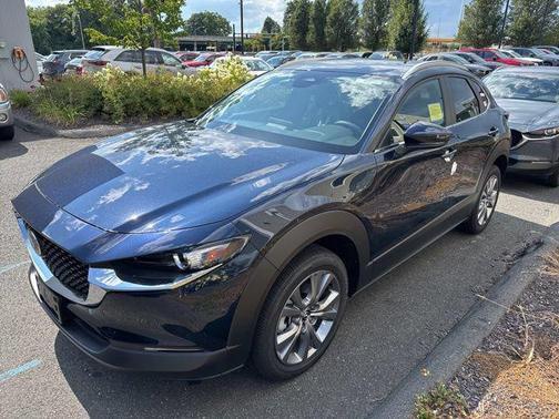 Deep Crystal Blue Mica 2025 Mazda CX-30 2.5 S Preferred Package