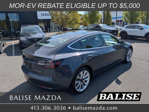 Midnight Silver Metallic 2020 Tesla Model 3 Long Range