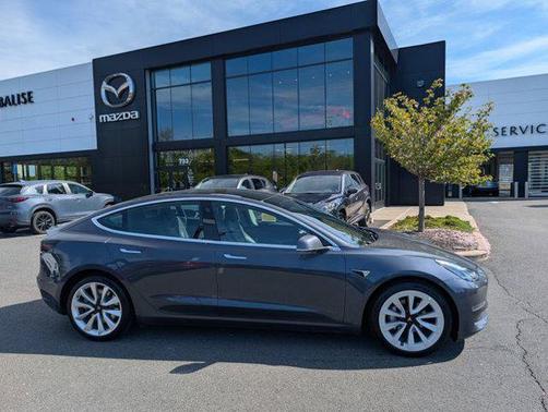 Midnight Silver Metallic 2020 Tesla Model 3 Long Range