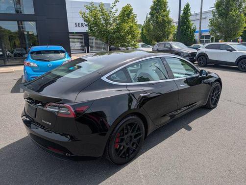 Solid Black 2019 Tesla Model 3 Long Range