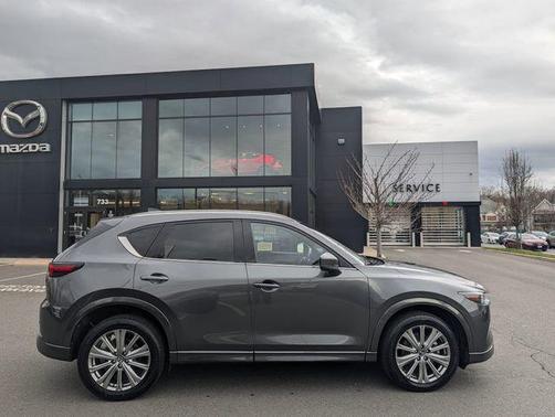 Machine Gray Metallic 2022 Mazda CX-5 2.5 Turbo Signature