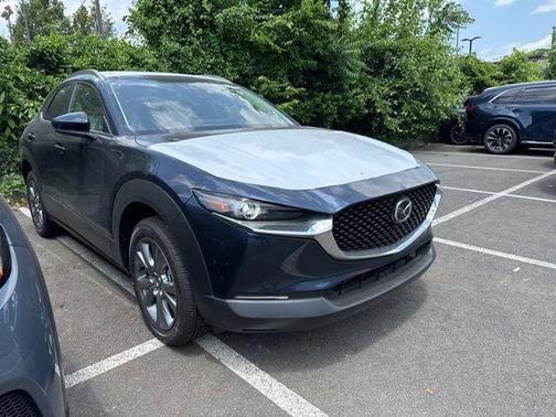 Deep Crystal Blue Mica 2025 Mazda CX-30 2.5 S Preferred Package SUV