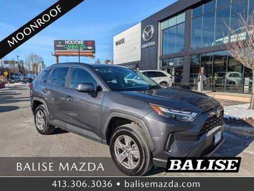 Magnetic Gray Metallic 2025 Toyota RAV4 Hybrid XLE SUV