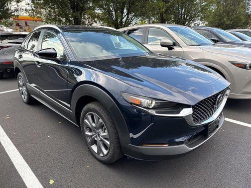 Deep Crystal Blue Mica 2025 Mazda CX-30 2.5 S Preferred Package SUV