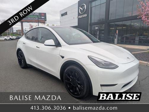 Pearl White Multi-Coat 2023 Tesla Model Y Long Range Dual Motor All-Wheel Drive