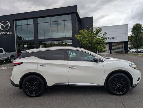 Pearl White 2017 Nissan Murano Platinum