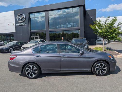 Modern Steel Metallic 2017 Honda Accord EX-L w/Navigation & Honda Sensing