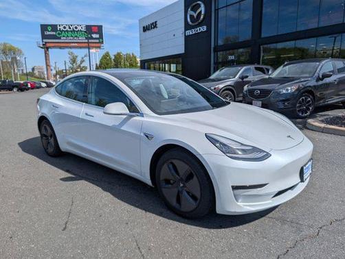 Pearl White Multi-Coat 2020 Tesla Model 3 Performance