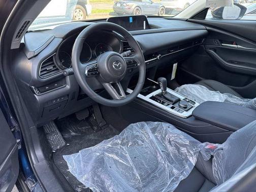 Deep Crystal Blue Mica 2025 Mazda CX-30 2.5 S Preferred Package