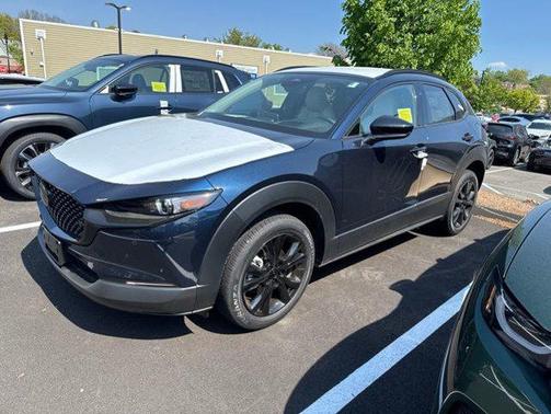 Deep Crystal Blue Mica 2026 Mazda CX-30 2.5 Turbo Premium Plus Package