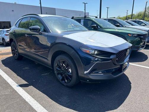 Deep Crystal Blue Mica 2026 Mazda CX-30 2.5 Turbo Premium Plus Package