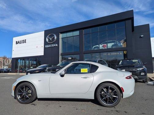 Ceramic Metallic 2019 Mazda MX-5 Miata RF Grand Touring