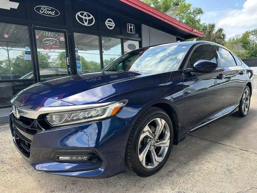 Obsidian Blue Pearl 2019 Honda Accord EX