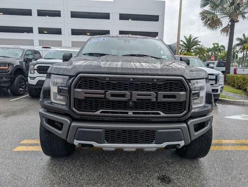 Shadow Black 2018 Ford F-150 Raptor