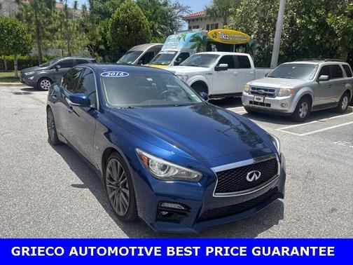 2016 INFINITI Q50 3.0T Red Sport 400