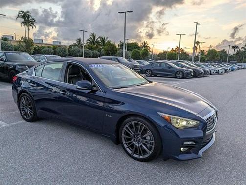 2016 INFINITI Q50 3.0T Red Sport 400