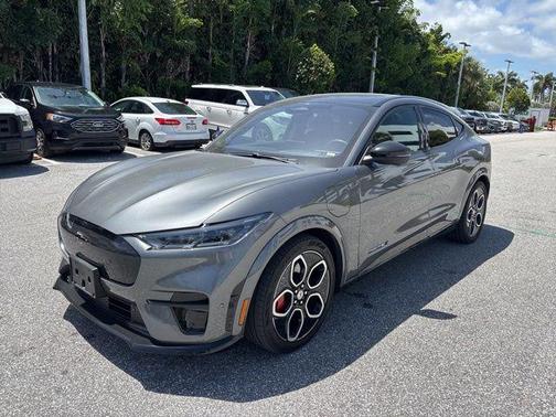 Carbonized Gray Metallic 2023 Ford Mustang Mach-E GT