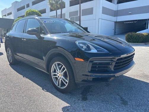 Black 2019 Porsche Cayenne Base