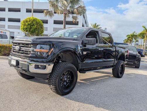 Agate Black Metallic 2024 Ford F-150 XLT