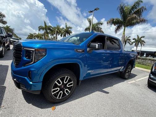 Dynamic Blue Metallic 2023 GMC Sierra 1500 AT4