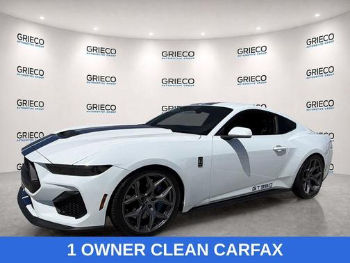 Oxford White 2025 Ford Mustang GT Premium